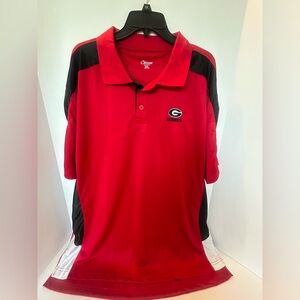 University Of Ga Chiliwear Performance Polo Size XXL  Embroidered Design‎
